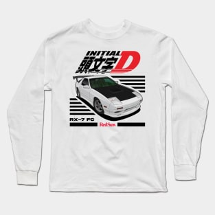 RX7 FC3S Initial D Long Sleeve T-Shirt